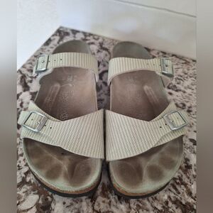 Birkis green sandals size 36‎